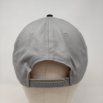 Otto Snapback Hat Gray OSFM Adjustable 6 Panel Vent Holes Colorblock