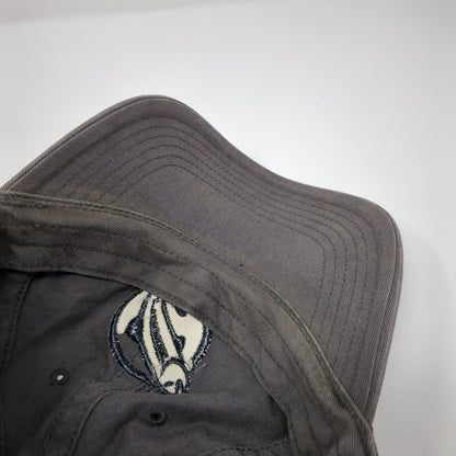 Richardson Slideback Hat Gray One Size Adjustable Embroidered Fish