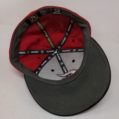 Catonsville Cardinals Fitted Hat Red 7 1/4 Embroidered Logo Richardson