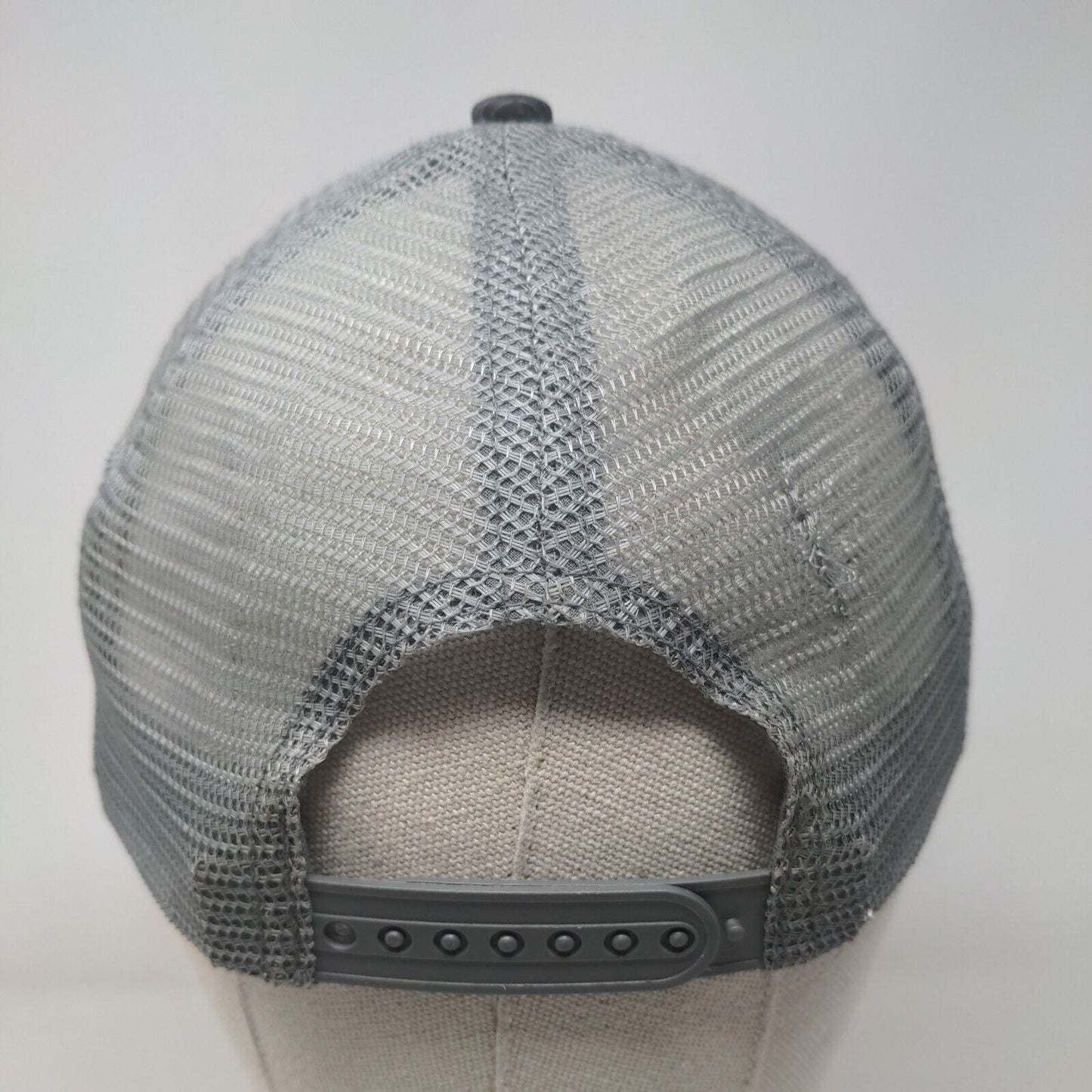 Fleet Feet Sports Snapback Mesh Back Trucker Hat Gray OSFM Boco Gear