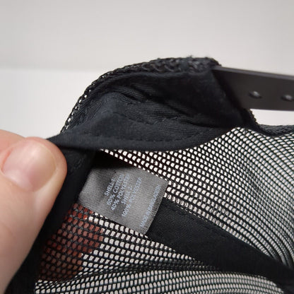 Life After War Snapback Trucker Hat Black One Size Mesh Back Richardson