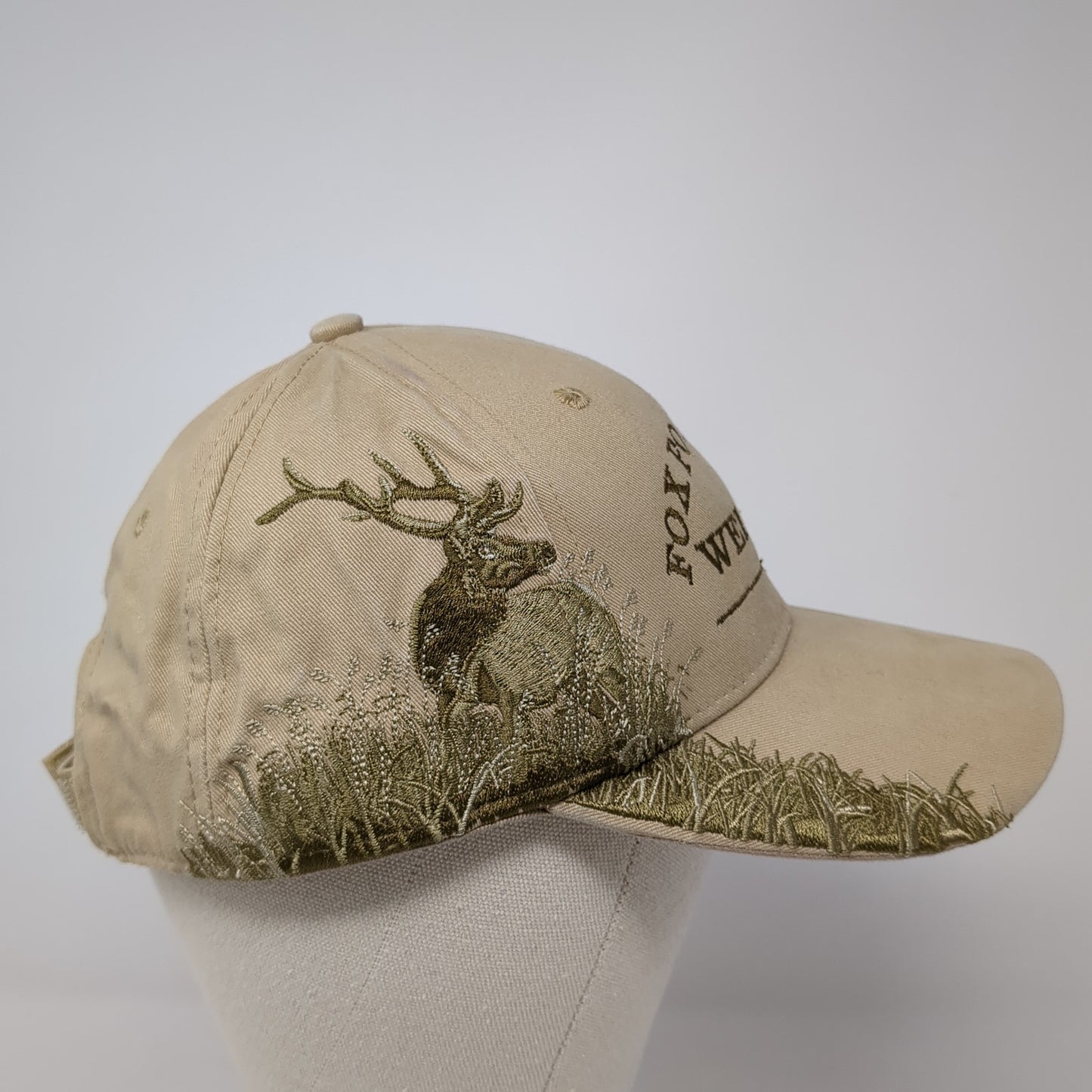 Fox Portable Welding Strapback Baseball Cap Brown One Size Adjustable Dri-Duck