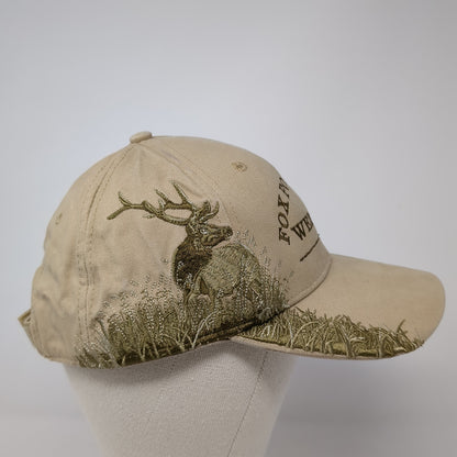 Fox Portable Welding Strapback Baseball Cap Brown One Size Adjustable Dri-Duck