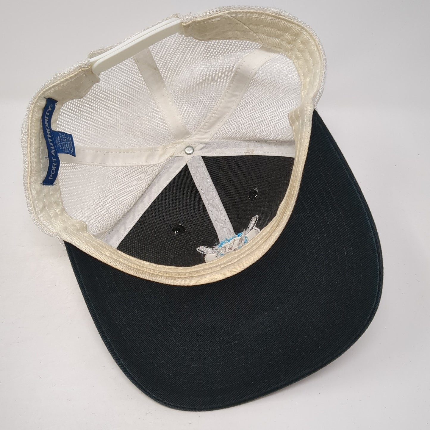 Boise River R&T Snapback Trucker Hat Black One Size Mesh Back Colorblock