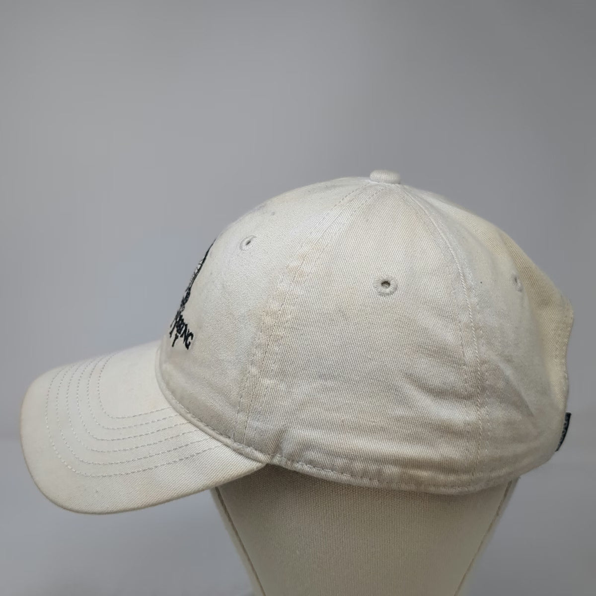Ouray Sportswear Baseball Cap White One Size Dutcher Crossing Winery Strapback