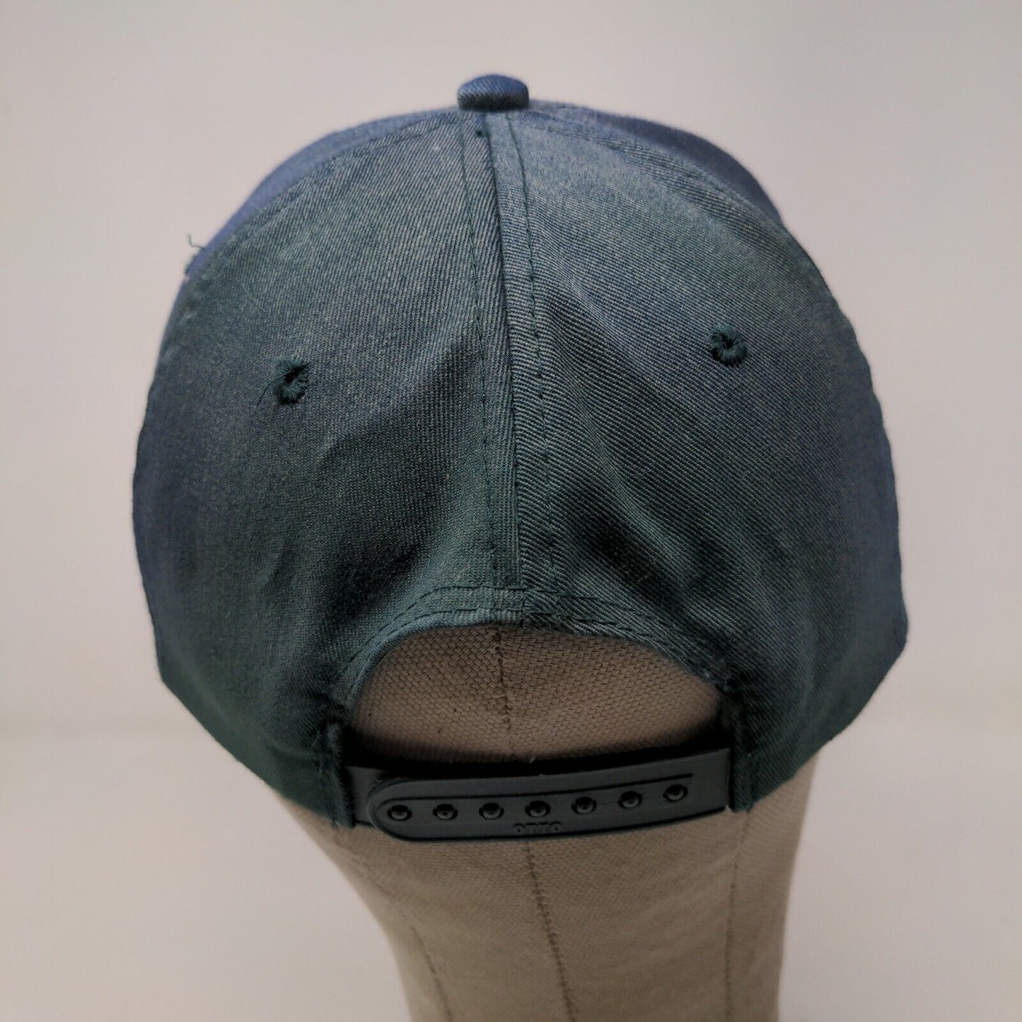 Unbranded Men's Snapback Hat Blue Green Adjustable Embroidered Trojan Logo