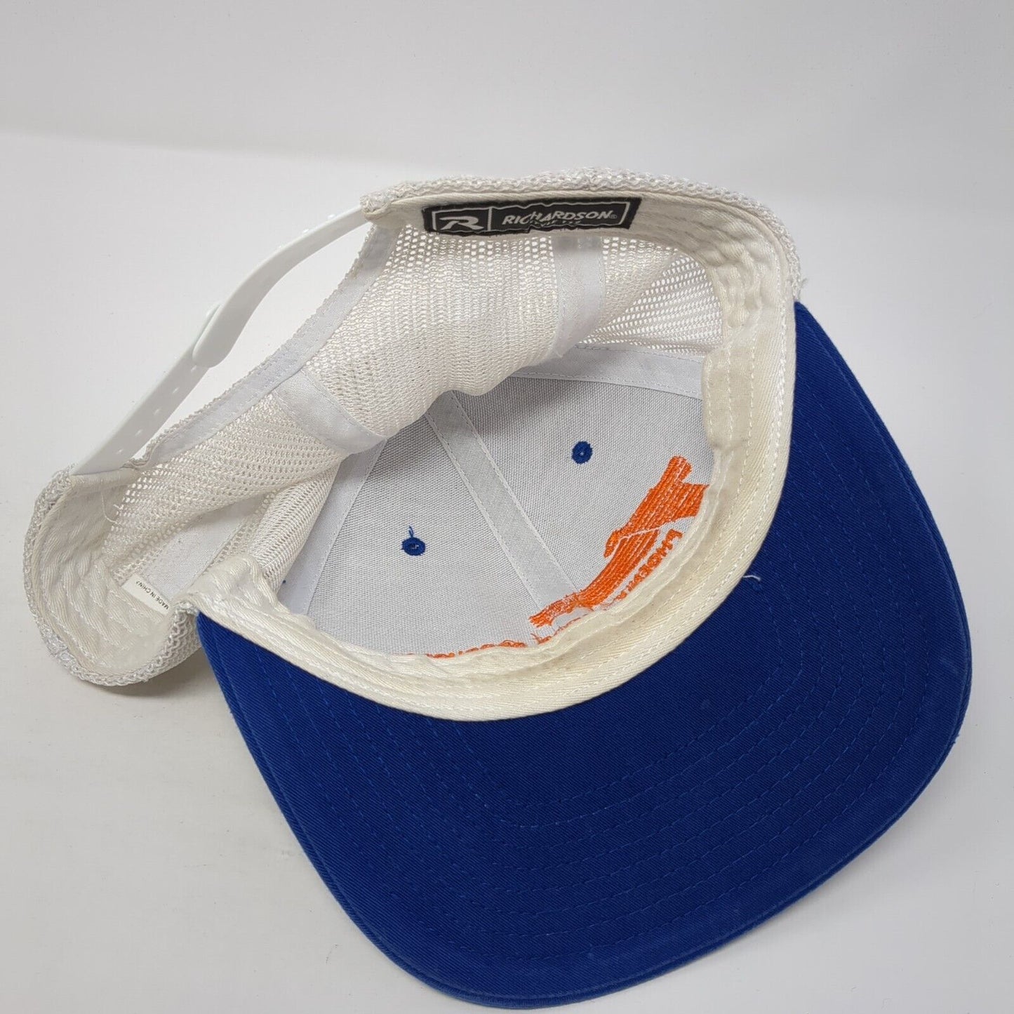 Phoenix Wood Products Snapback Trucker Hat Blue OS Adjustable Mesh Richardson