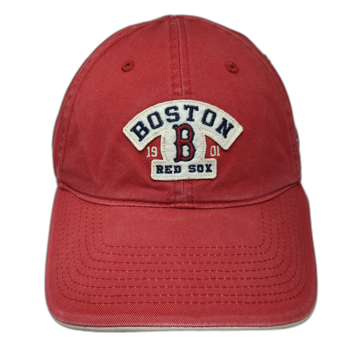 Boston Red Sox MLB Drew Pearson Baseball Cap Red One Size Strapback Embroidered