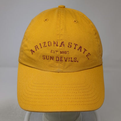 Arizona State Sun Devils NCAA Twins Enterprise Yellow M Cotton Embroidered Cap