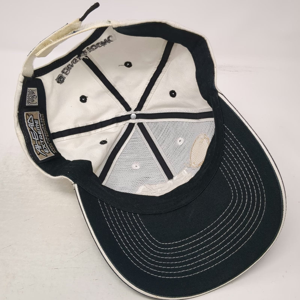 Ahead Baseball Cap Black One Size PGA Metropolitan Junior Tour Golf Hat Ernst