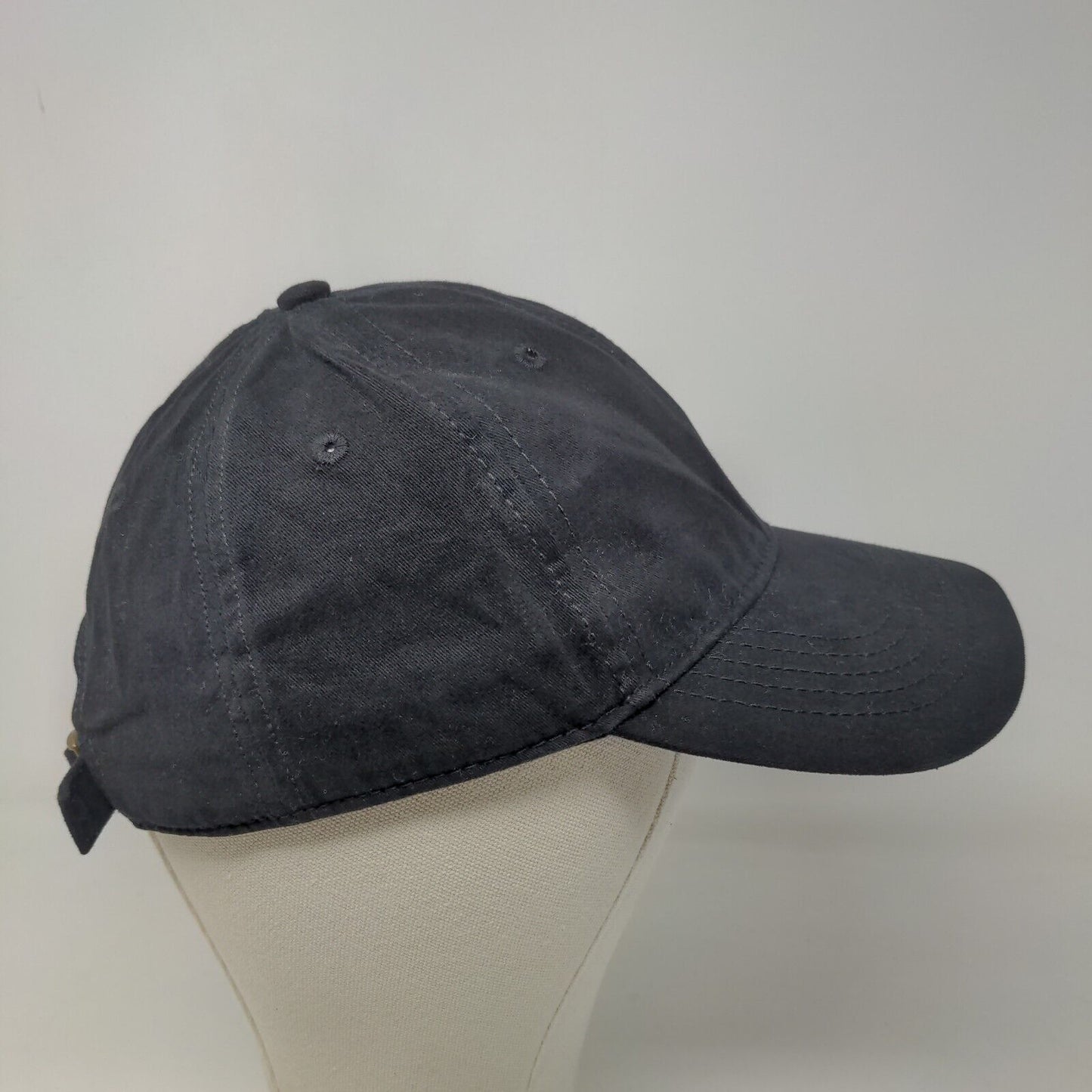 Unbranded Men's Slideback Hat Black Soot Sie OSFM Blank Adjustable