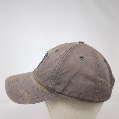 Richardson Slideback Hat Gray One Size Adjustable Embroidered Fish