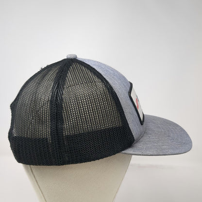 Outdoor Cap Trucker Hat Gray One Size MB Aebi Schmidt Industrial Mesh Snapback