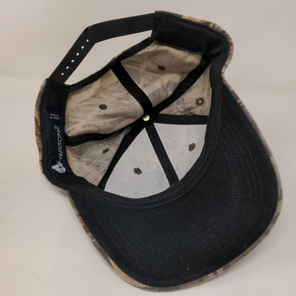 Jim's Lumber Snapback Hat Camo One Size Adjustable 6 Panel Daystone