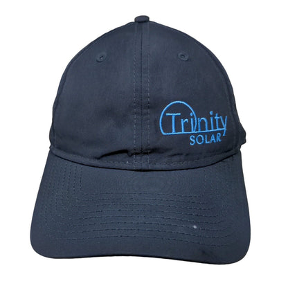 Trinity Solar Strapback Hat Blue OSFM Embroidered Laser Cut New Era