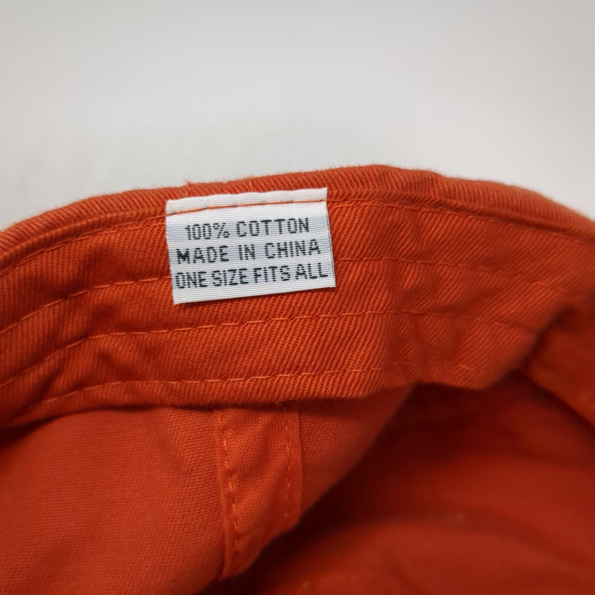 American Dry Goods Wildhorse Resort Casino Orange One Size Baseball Cap Bird Hat