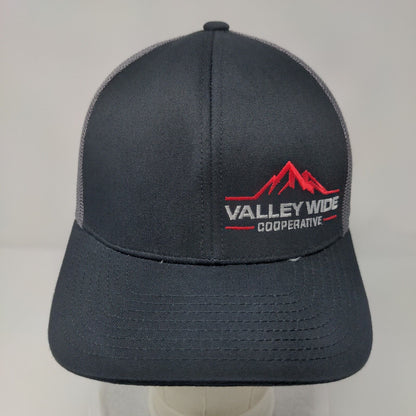 Valley Wide Cooperative Snapback Trucker Hat Black One Size Mesh Back