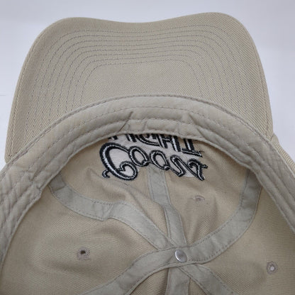 Coors Light Snapback Hat Tan One Size Adjustable Embroidered Logo Masters