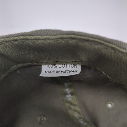 H Hornady Strapback Hat Green One Size Adjustable Embroidered 6 Panel