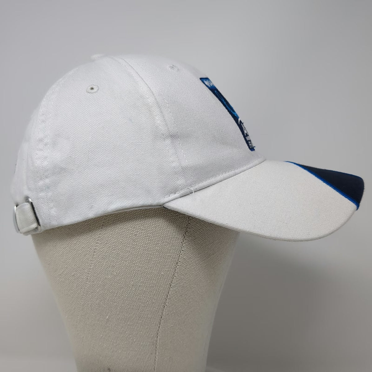 ATP World Tour Baseball Cap White Blue One Size The O2 2009 Tennis Finals Hat