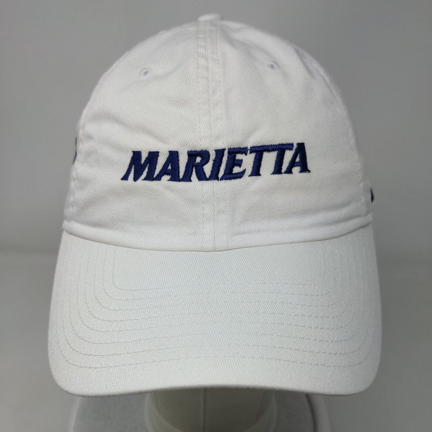 Marietta Slideback Hat White OSFM Embroidered Nike Heritage 86
