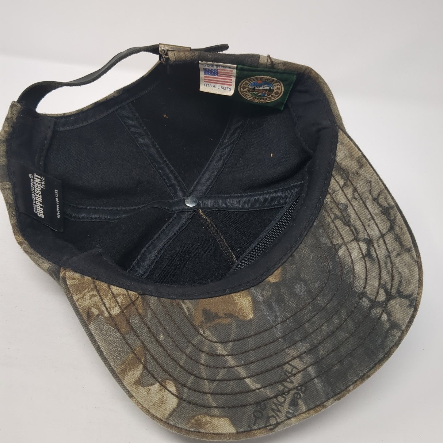 Realtree Hardwoods 20-200 Slideback Baseball Cap Multicolor One Size Camouflage