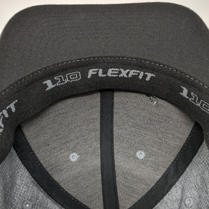 Simplot Spell Out Snapback Hat Gray One Size Flexfit 110 Port Authority
