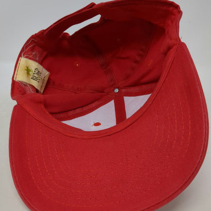 RCMP Elite Baseball Cap Red White One Size Canada Mountie Horse Embroidery Hat