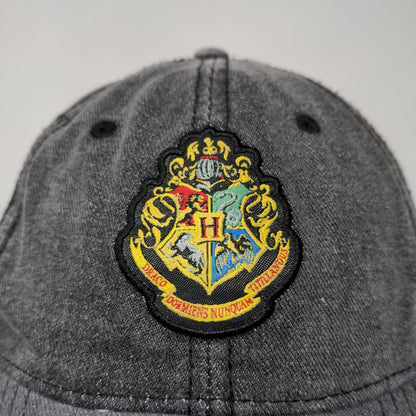 Harry Potter Men's Slideback Hat Gray Size OSFM Embroidered Logo 14+ Hogwarts