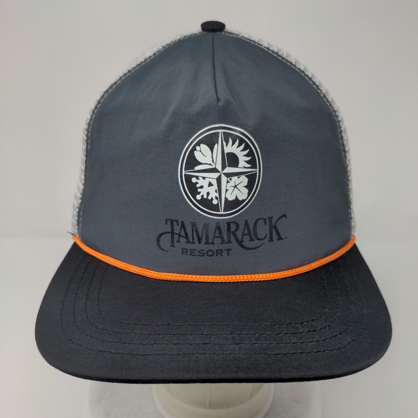 Tamarack Resort Snapback Trucker Hat Multicolor OSFA Adjustable Mesh Back
