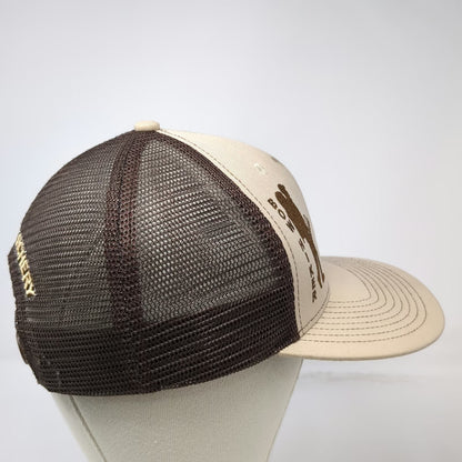 Dead-On Archery Brown Trucker Hat One Size Bow Hiker Hunting Mesh Snapback Cap
