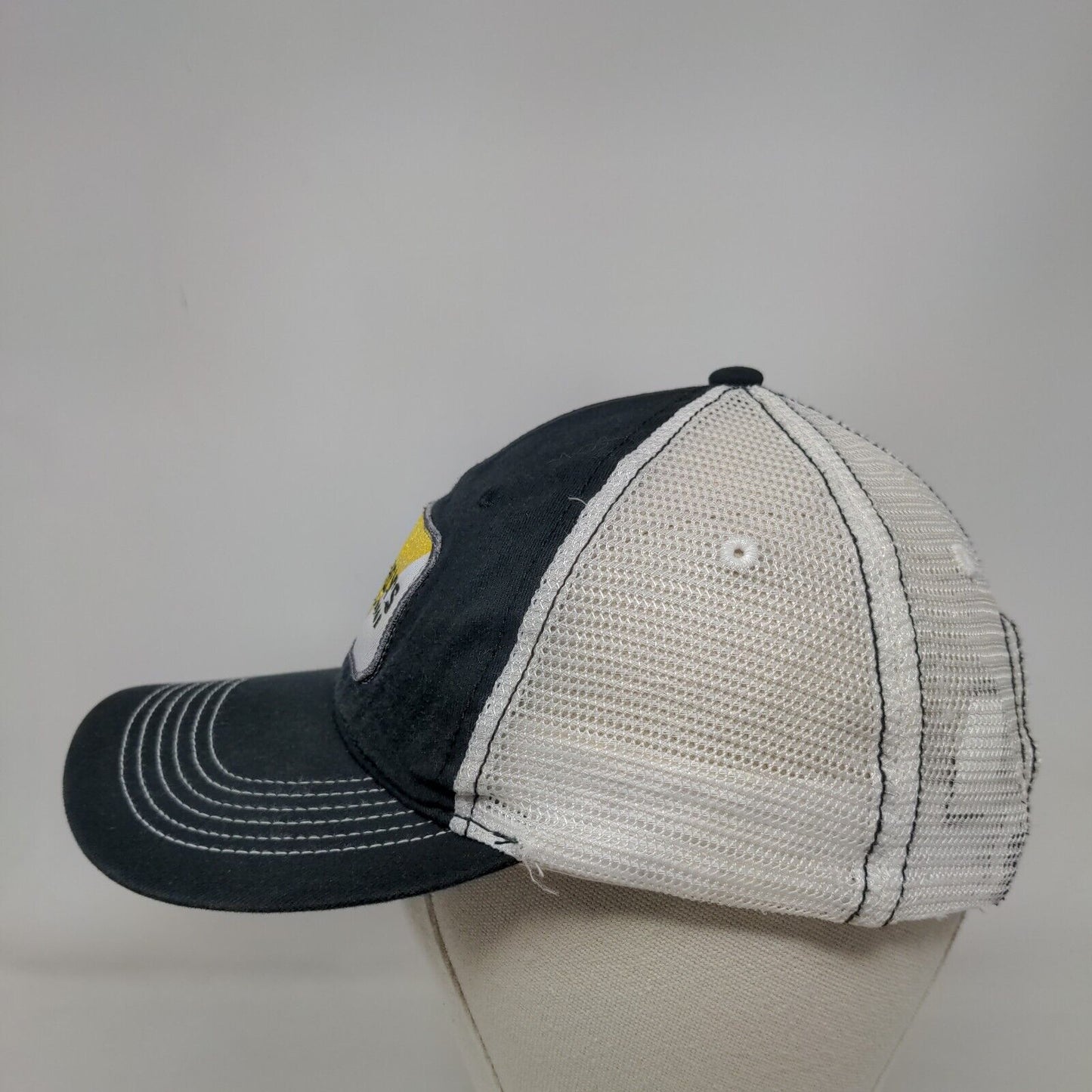 Mary Eddy's Kitchen Lounge Strapback Mesh Back Trucker Hat Black One Size