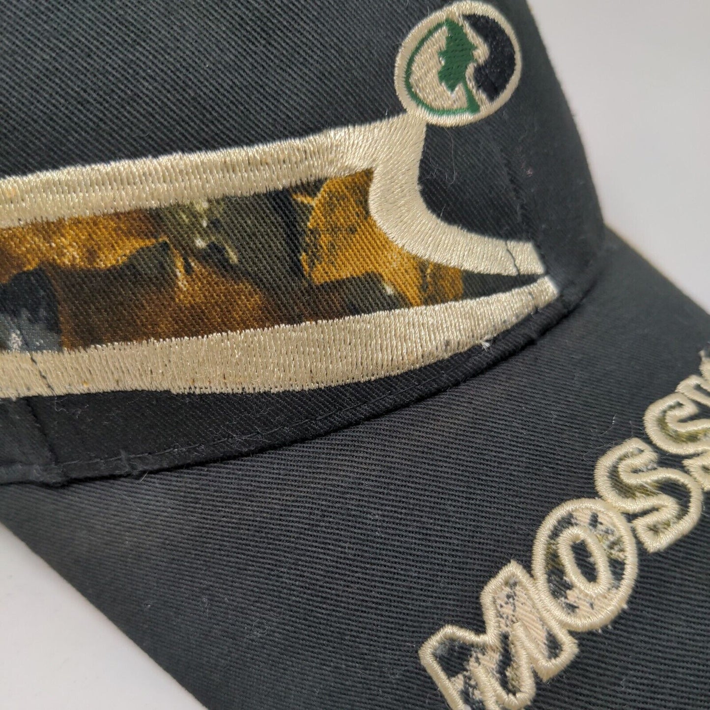 Mossy Oak Strapback Hat Multicolor One Size Embroidered Camouflage 6 Panel