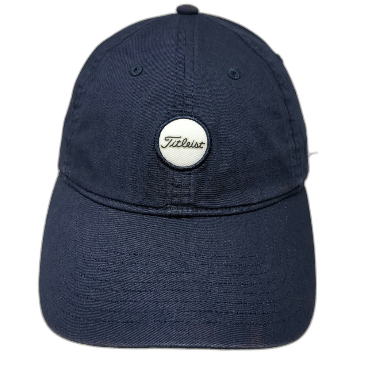 Titleist Baseball Cap Blue One Size Timber Stone Golf Hat Slideback Cotton