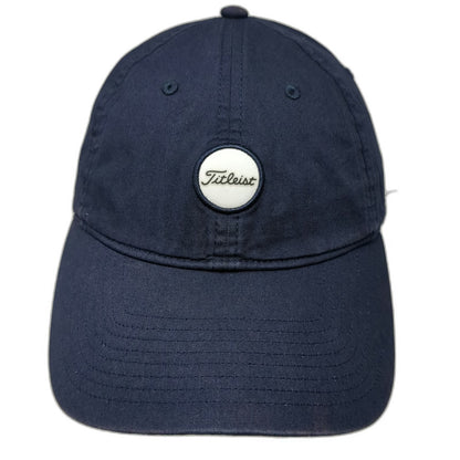 Titleist Baseball Cap Blue One Size Timber Stone Golf Hat Slideback Cotton