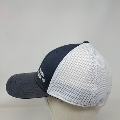 Rockwater Energy Solutions Trucking Williston ND Fitted Trucker Hat Blue M/L