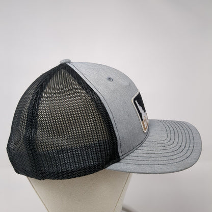 Idaho Est. 1890 Patch Snapback Mesh Back Trucker Hat Gray One Size