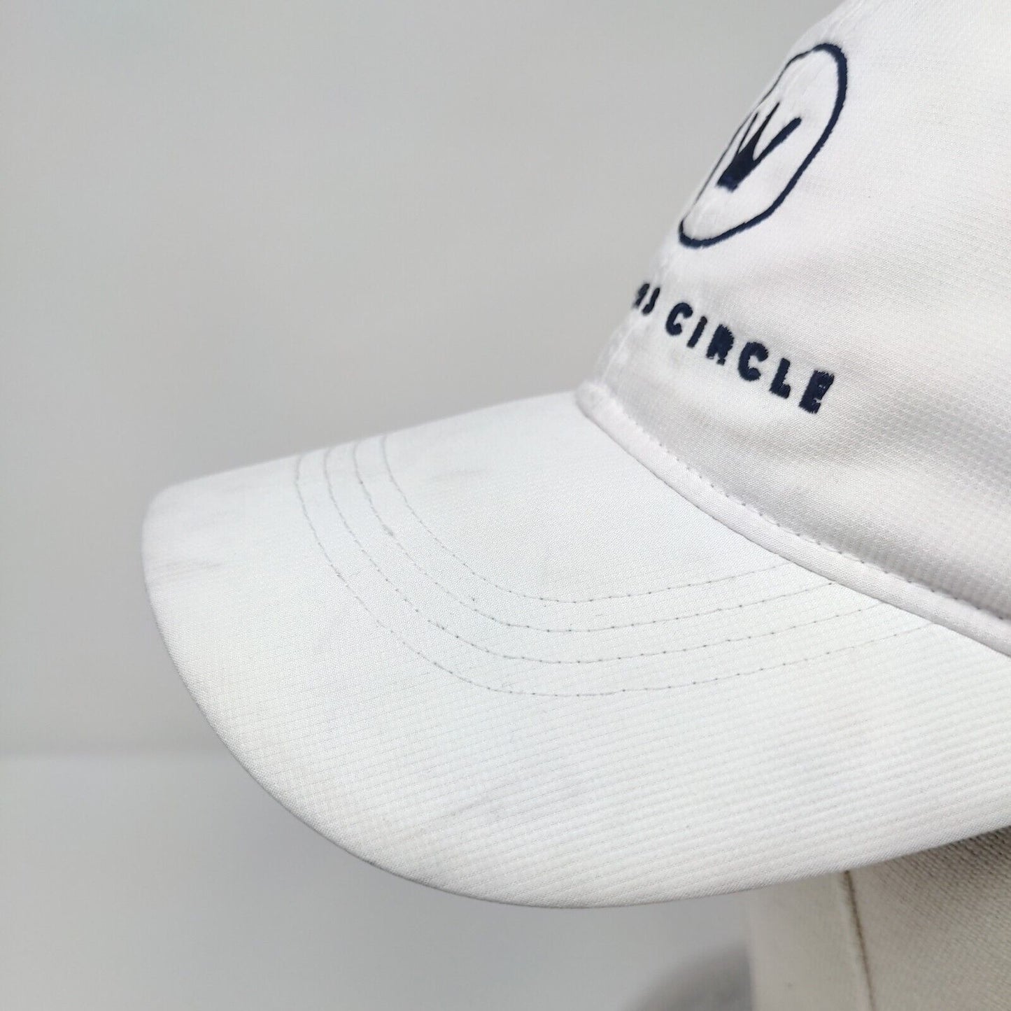 Winners Circle Strapback Hat White M/L Adjustable Nike Club Cap Dri-Fit