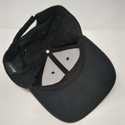 The Home Depot Pro Xtra Strapback Hat Black One Size Adjustable 6 Panel