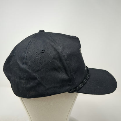 Trucker Black Hat USPS Middlesex-Essex Processing Center Rope USPS Vintage