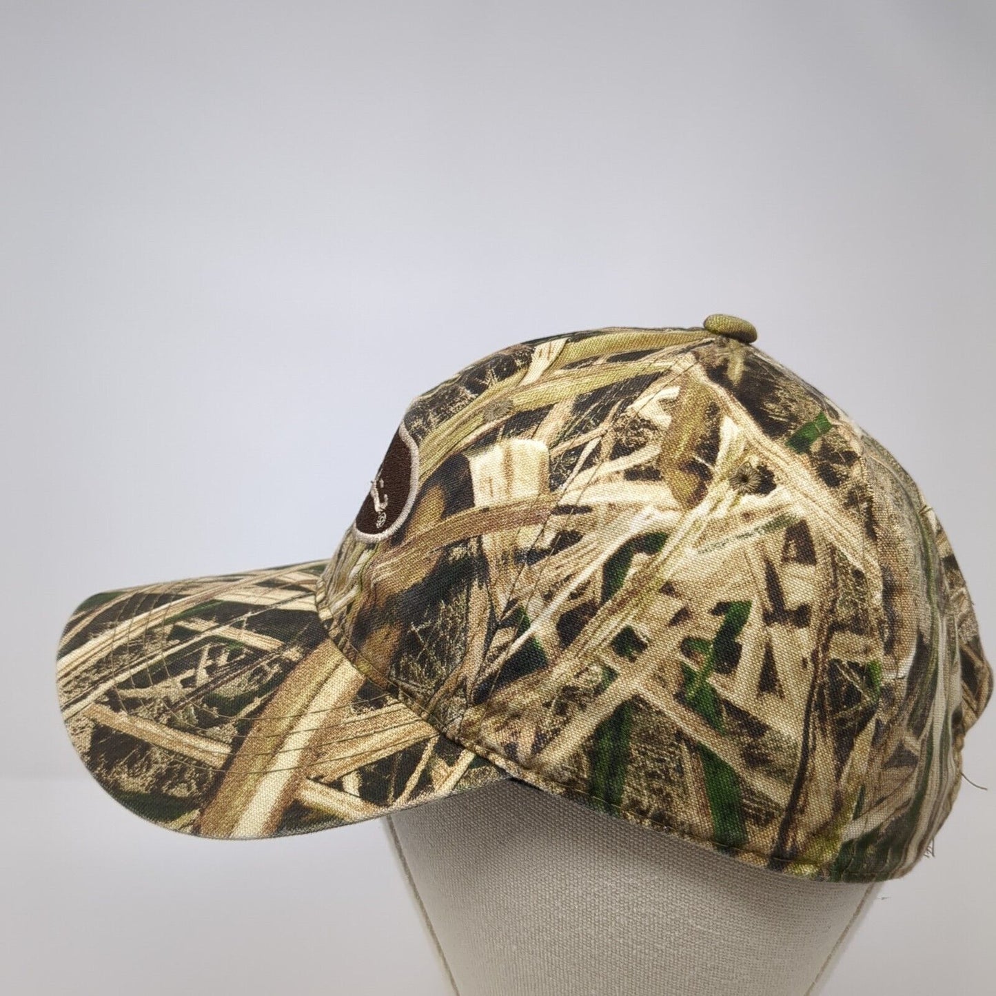 Drake International Systems Strapback Hat Camouflage OS Adjustable 6 Panel