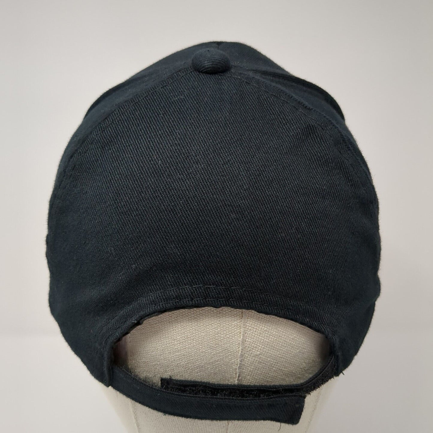 Corona Racing Strapback Hat Black One Size Adjustable Embroidered 6 Panel