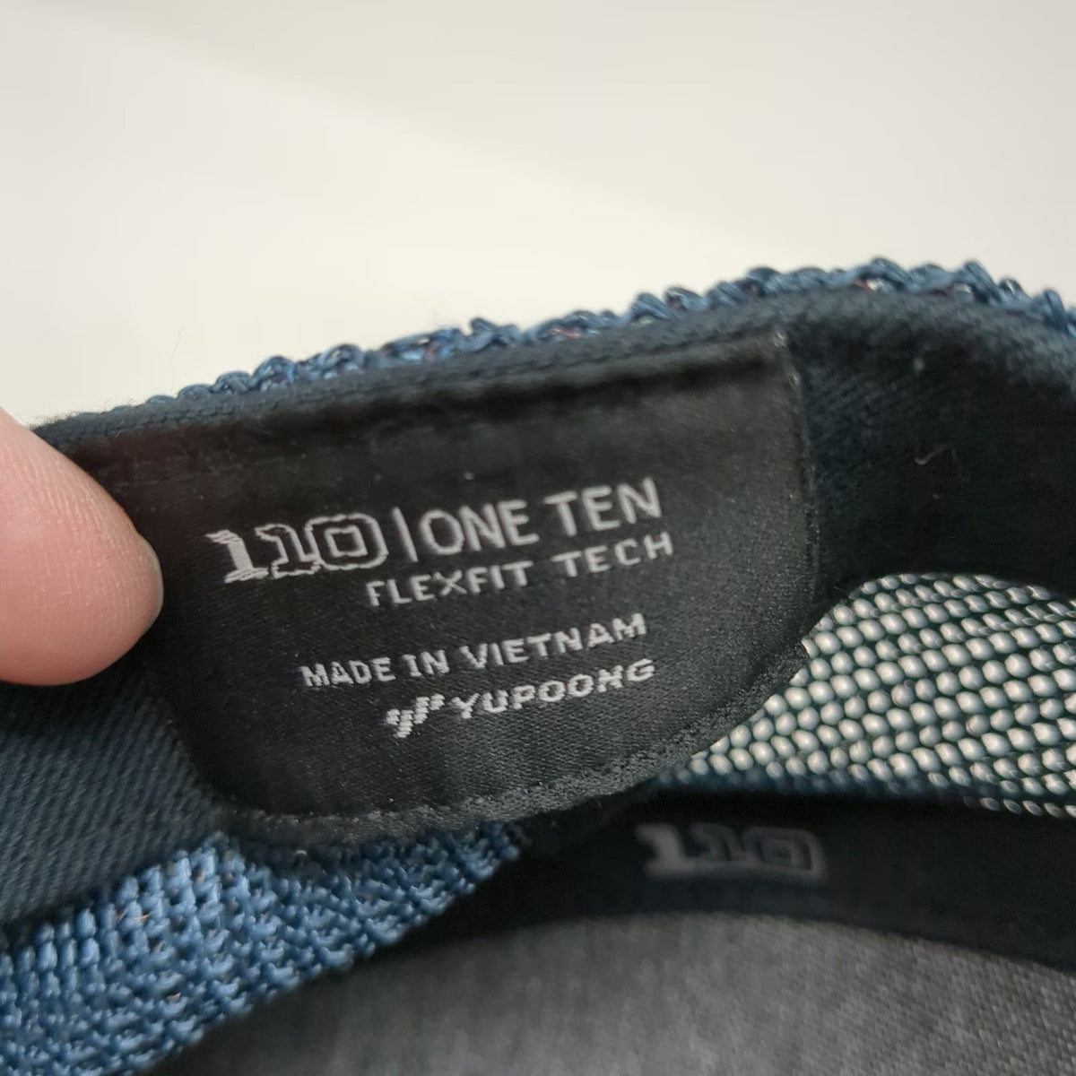 Outdoor Research Trucker Hat Blue One Size Woven Pattern Mesh Back Snapback