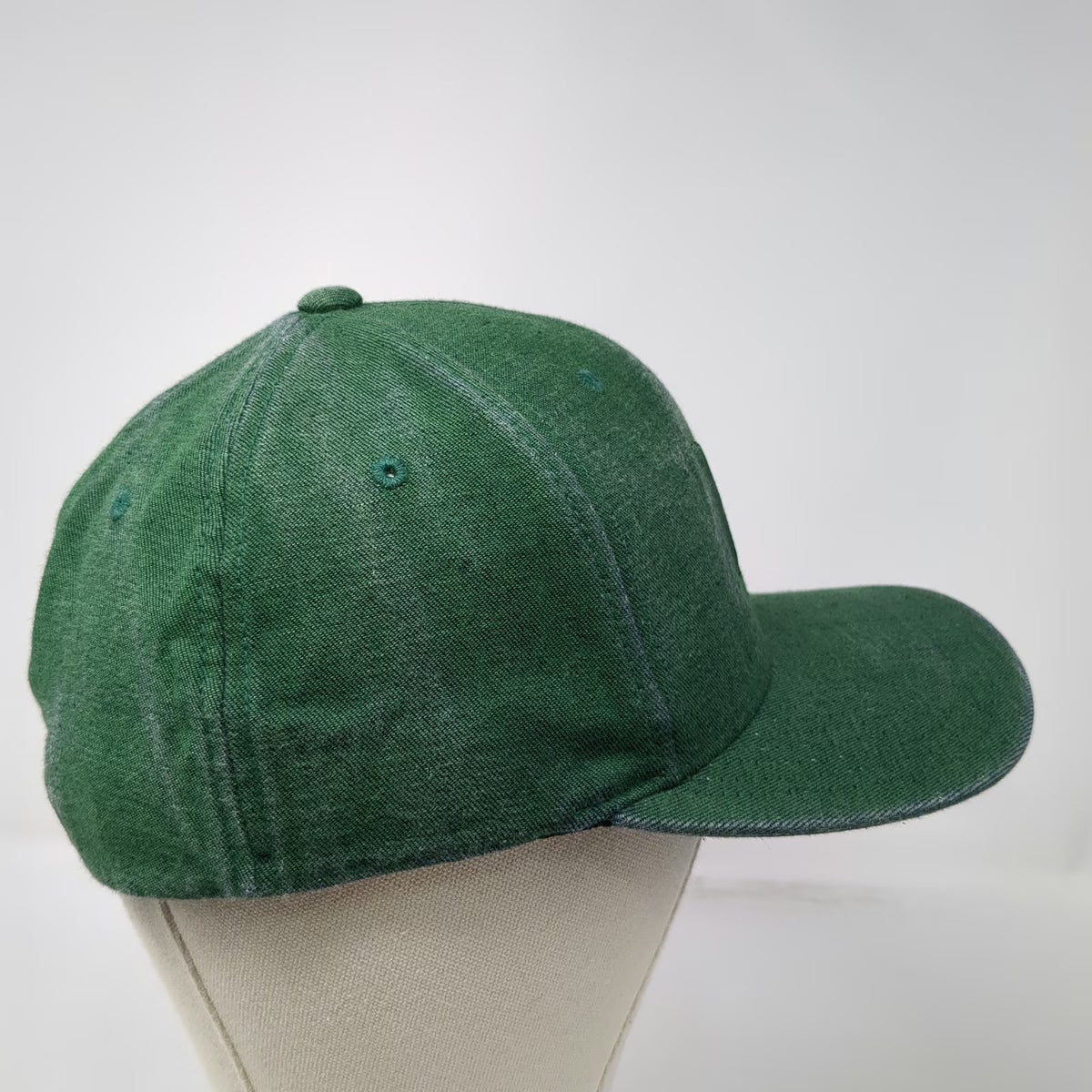 Hurley Baseball Cap Green XL Flexfit Fitted Embroidered Logo H Icon Hat