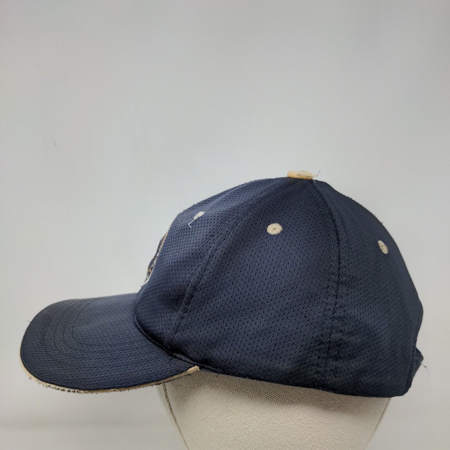 Tampa Yacht And CC Strapback Hat Blue One Size Embroidered Town Talk