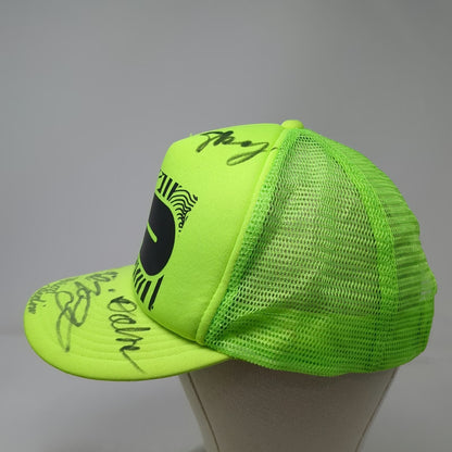 Cobra Dew Tour Signed Autographed Green One Size Trucker Hat Mesh Back Snapback