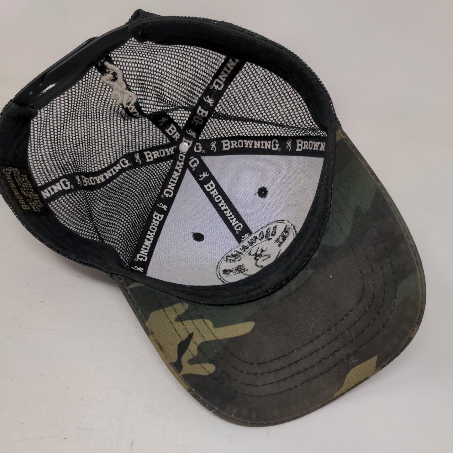 Browning Arms Co. Est 1878 Snapback Trucker Hat Multicolor OSFA Mesh Back Cotton