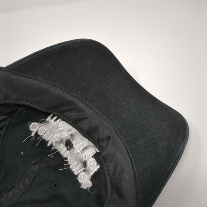 Dank Memes Melt Steel Beams Slideback Hat Black One Size Embroidered