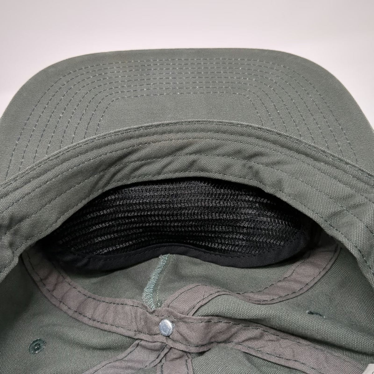 Ouray 5 Panel Green One Size Leather Patch Rope Picabo Idaho Cotton Trout Hat