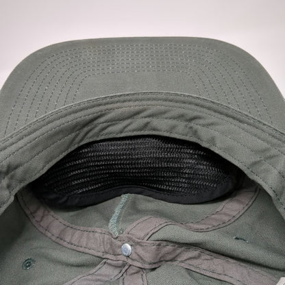 Ouray 5 Panel Green One Size Leather Patch Rope Picabo Idaho Cotton Trout Hat